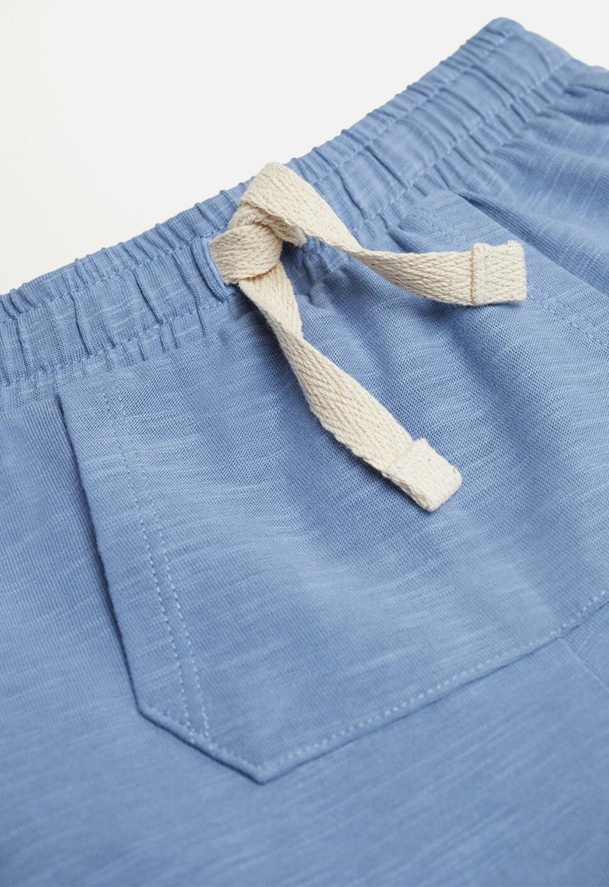 MANGO - Shorts manu - medium blue