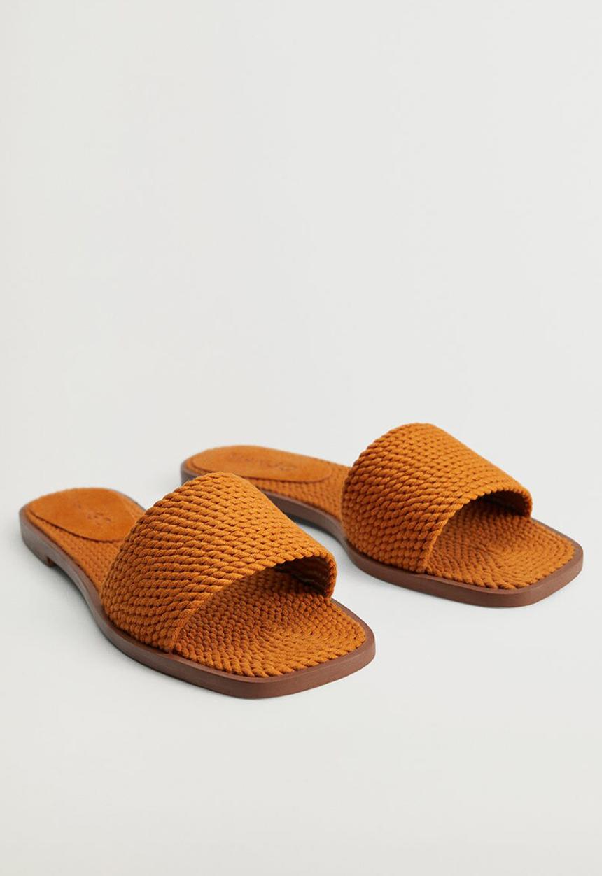 MANGO - Sofia slide - orange