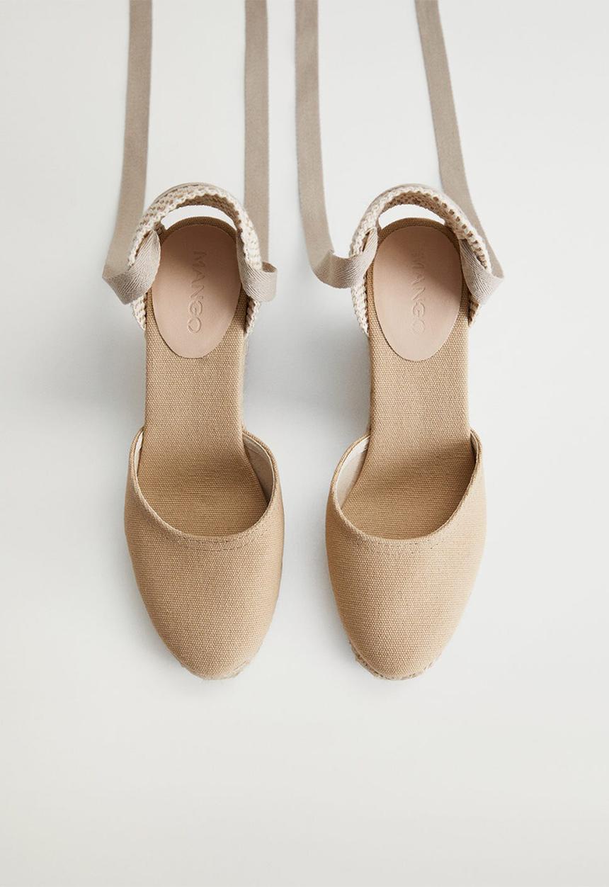 MANGO - Playa wedge - light beige