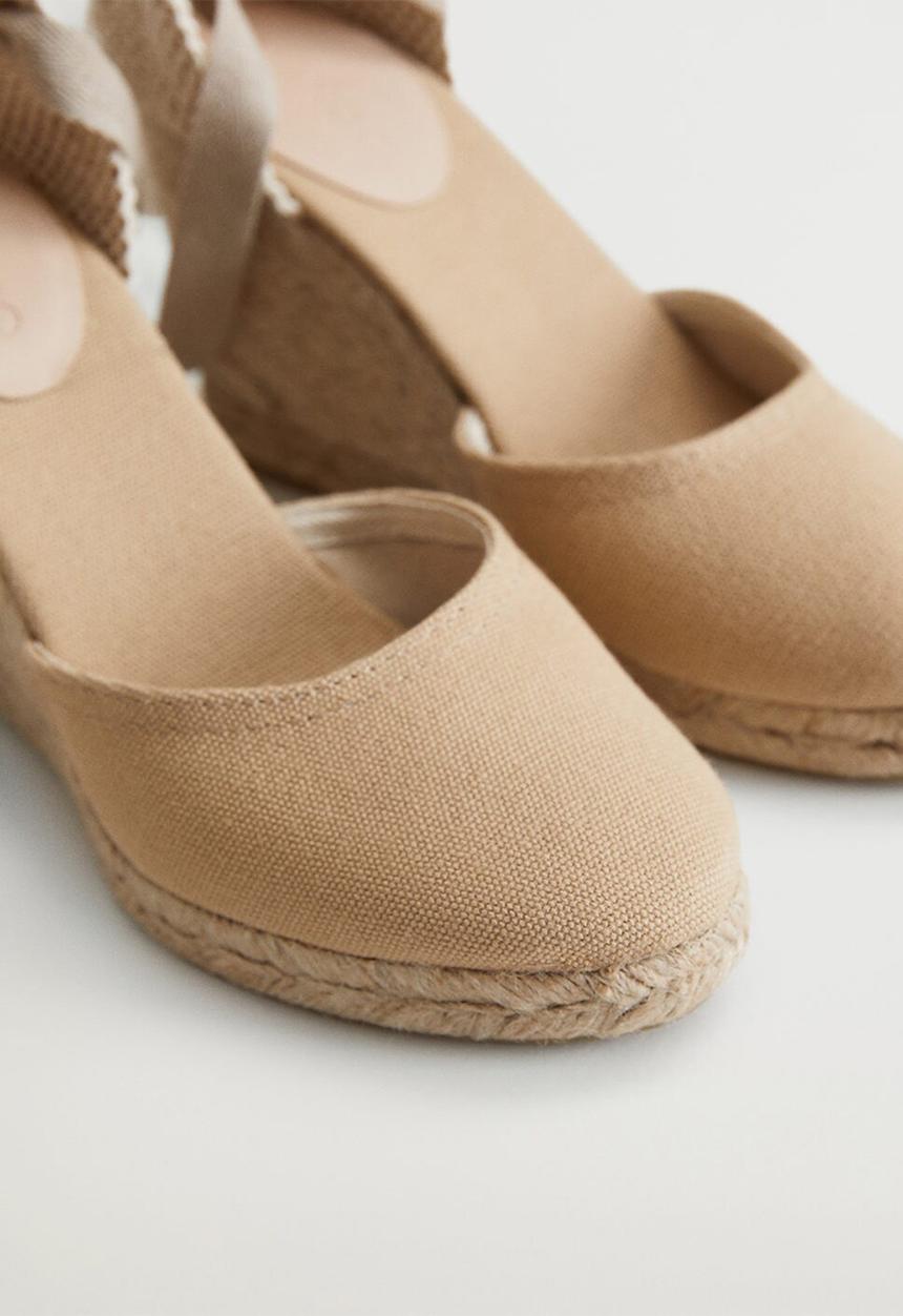 MANGO - Playa wedge - light beige