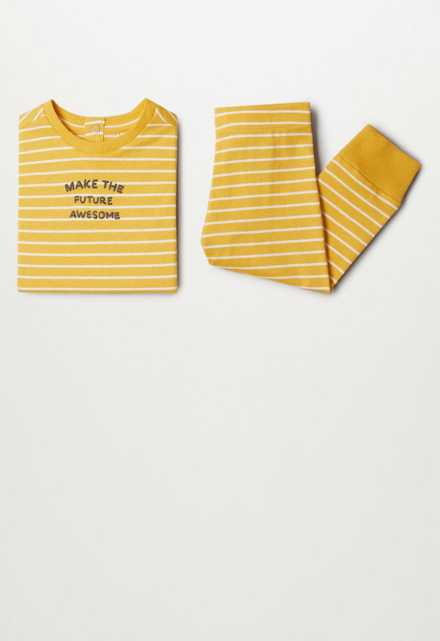 MANGO - Pyjama pack fran - yellow