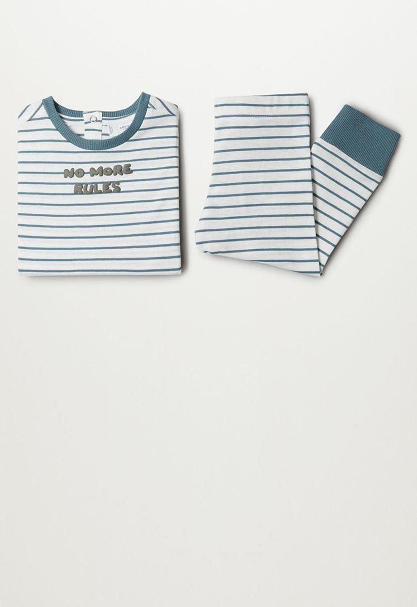 MANGO - Pyjama pack fran - aqua