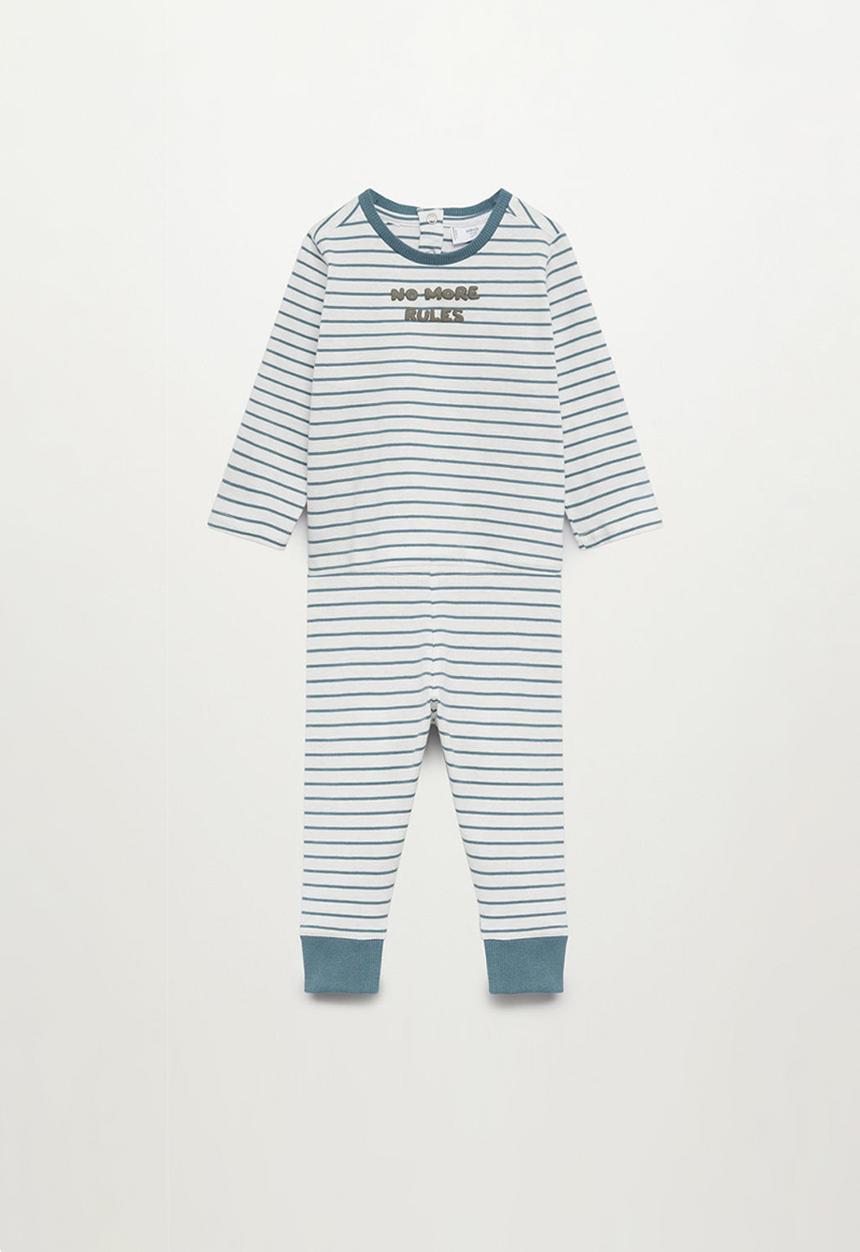MANGO - Pyjama pack fran - aqua