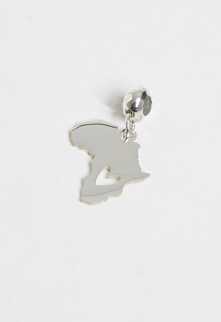 Memi - Africa charm - silver
