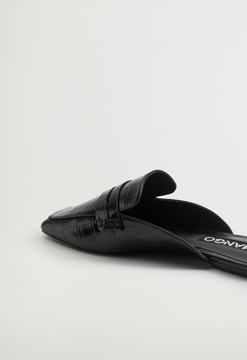 MANGO - Aste mule - black