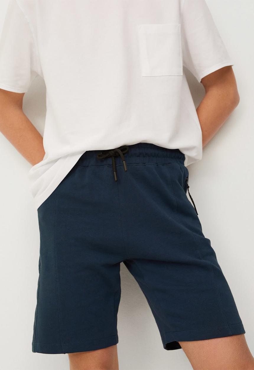 MANGO - Bermuda shorts evan - navy