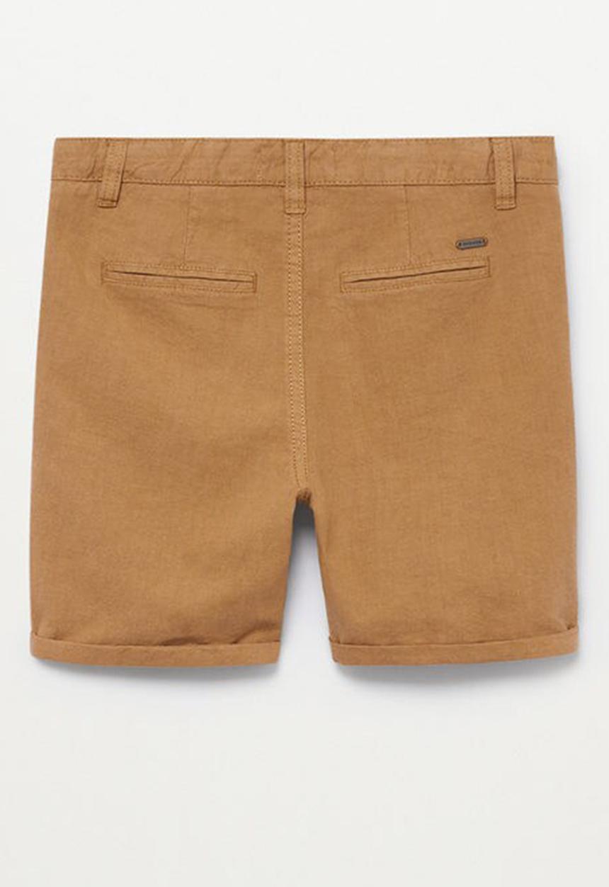 MANGO - Bermuda shorts linus - light pastal brown