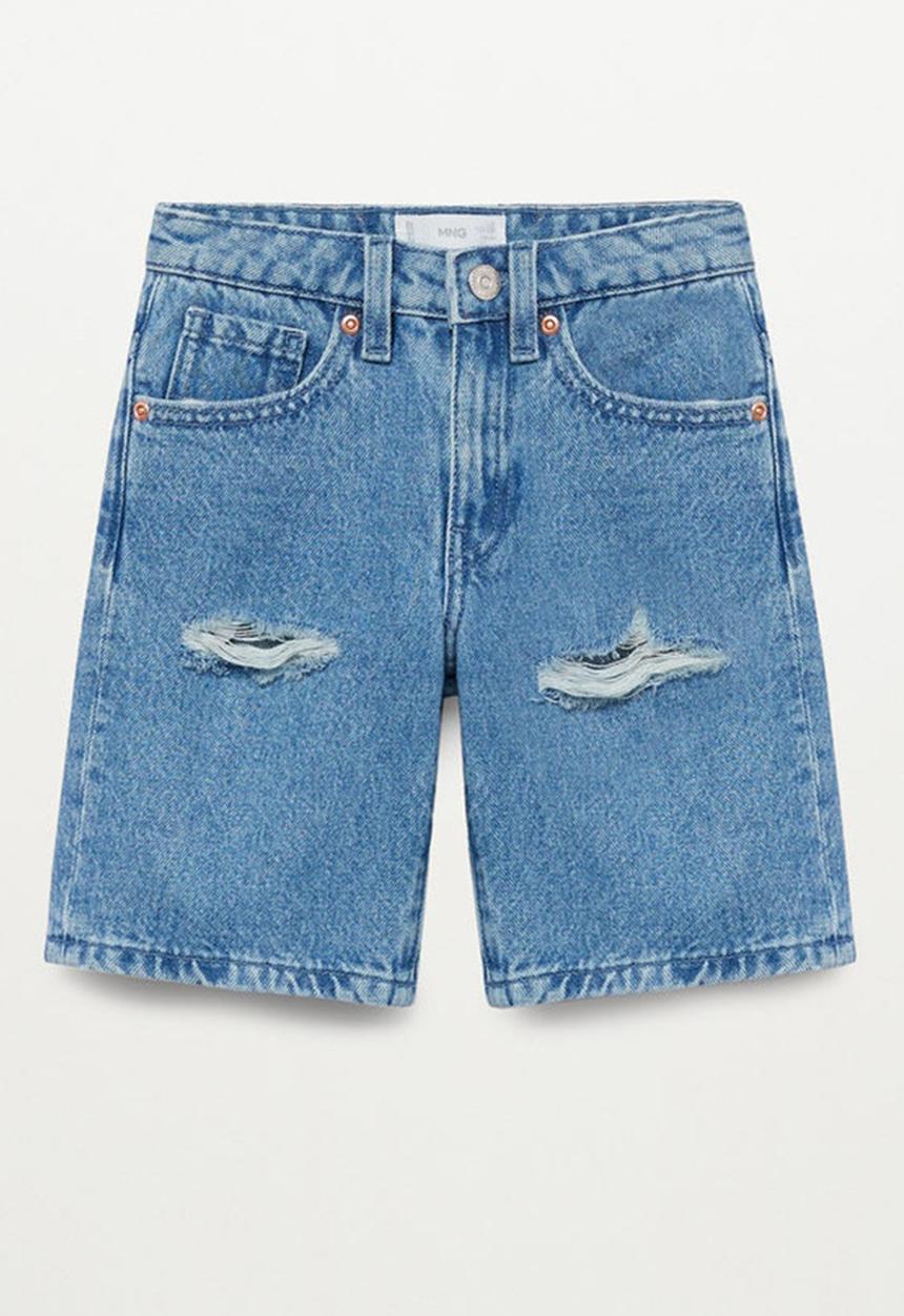 MANGO - Bermuda shorts berni - blue