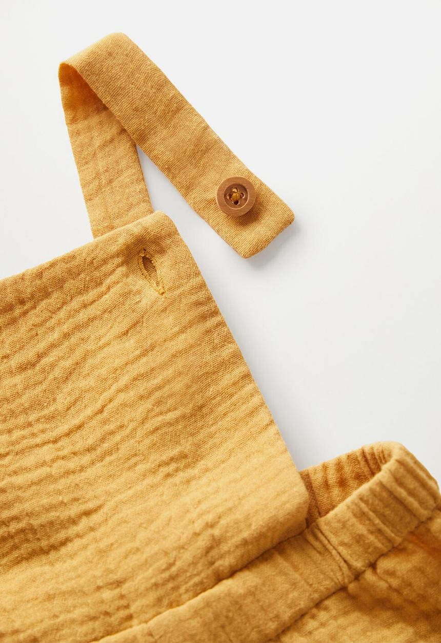 MANGO - Dungarees marion - medium yellow
