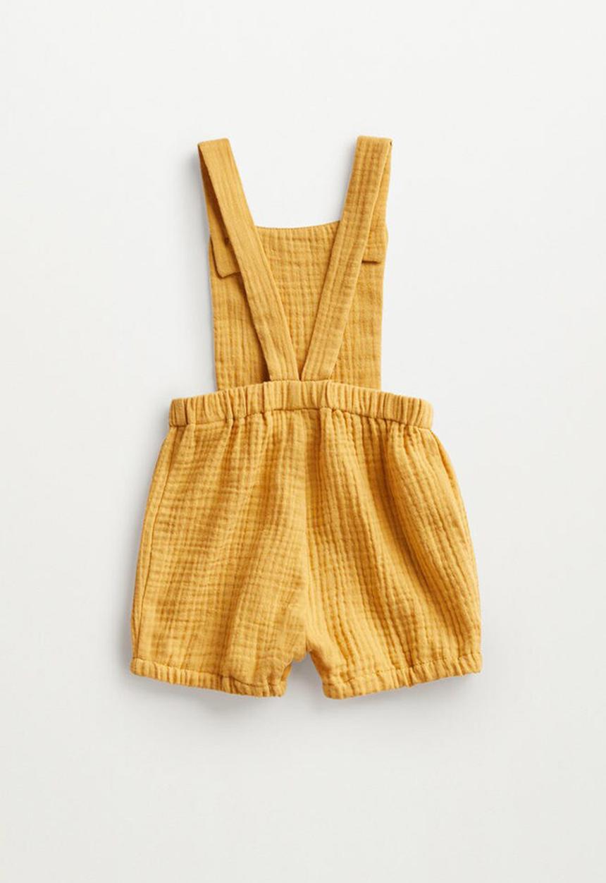 MANGO - Dungarees marion - medium yellow