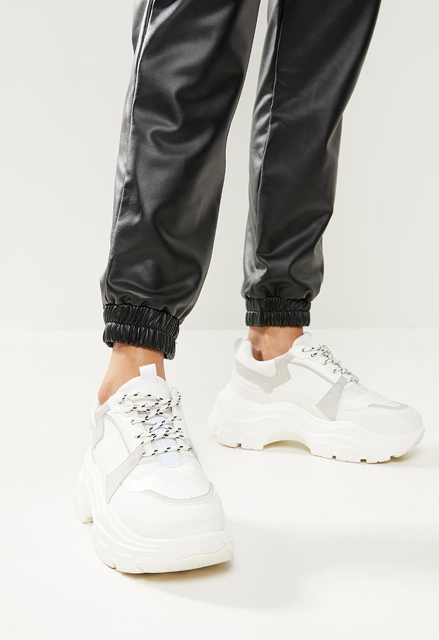 Blake - Pu jogger - black