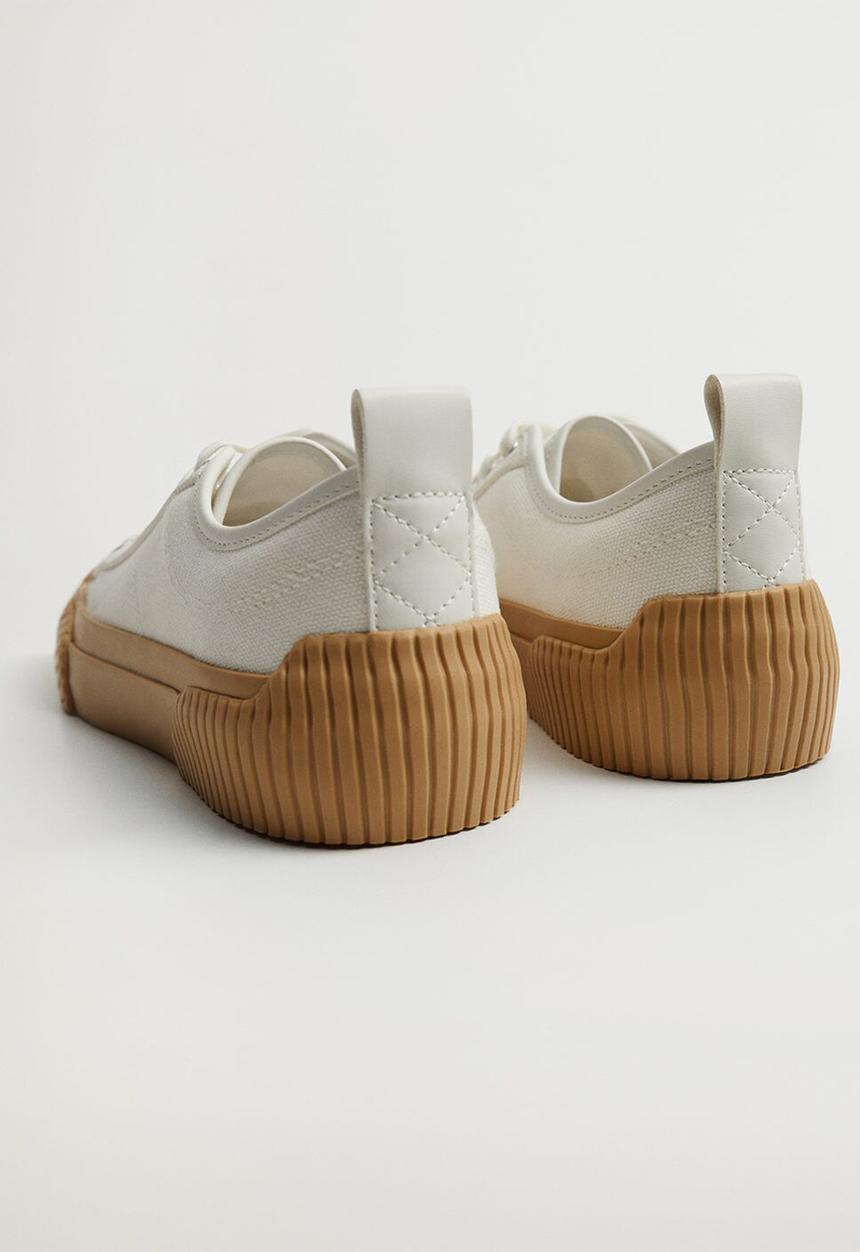 MANGO - Hank sneaker - white