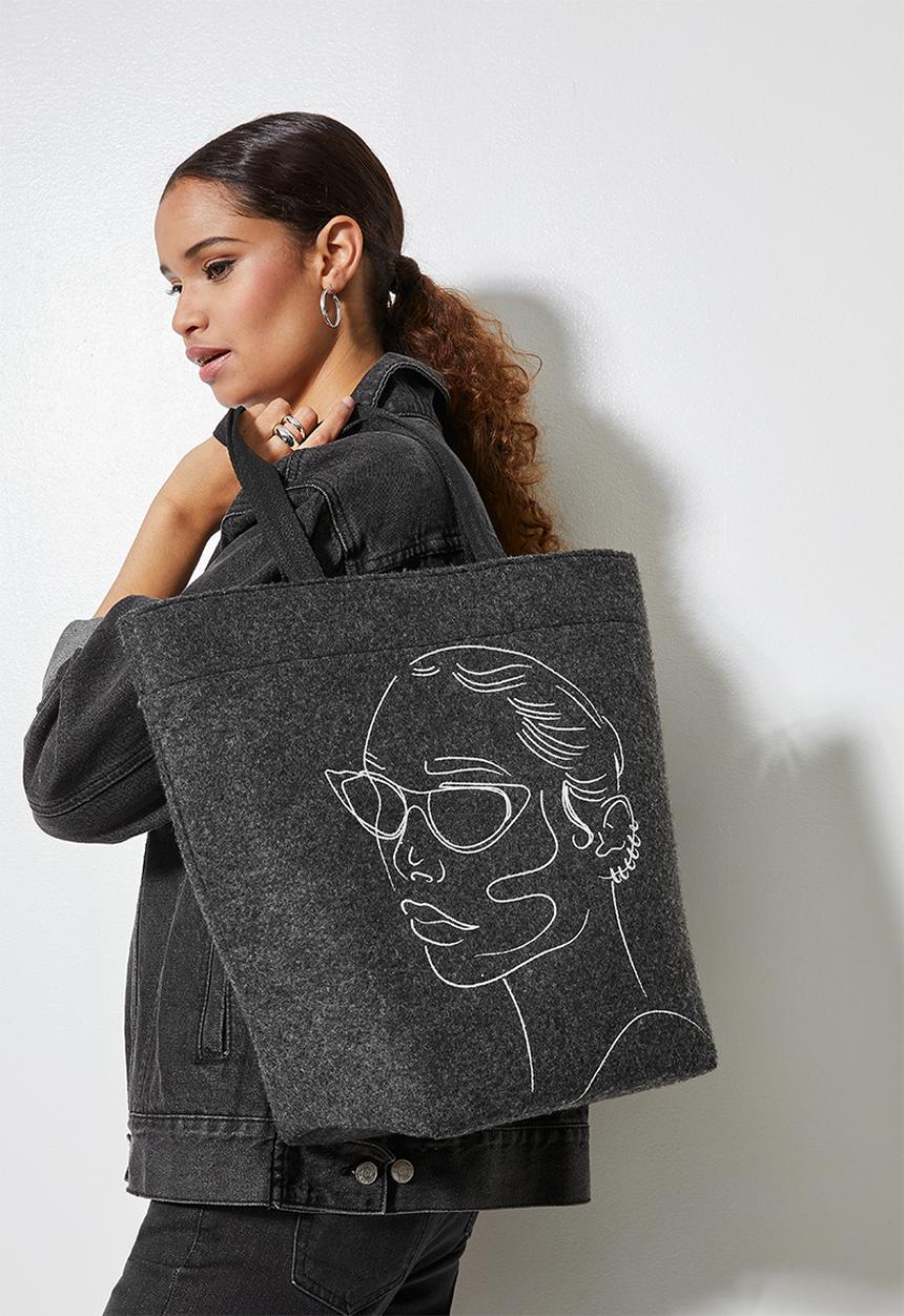 Superbalist - Jamie sustainable shopper - grey