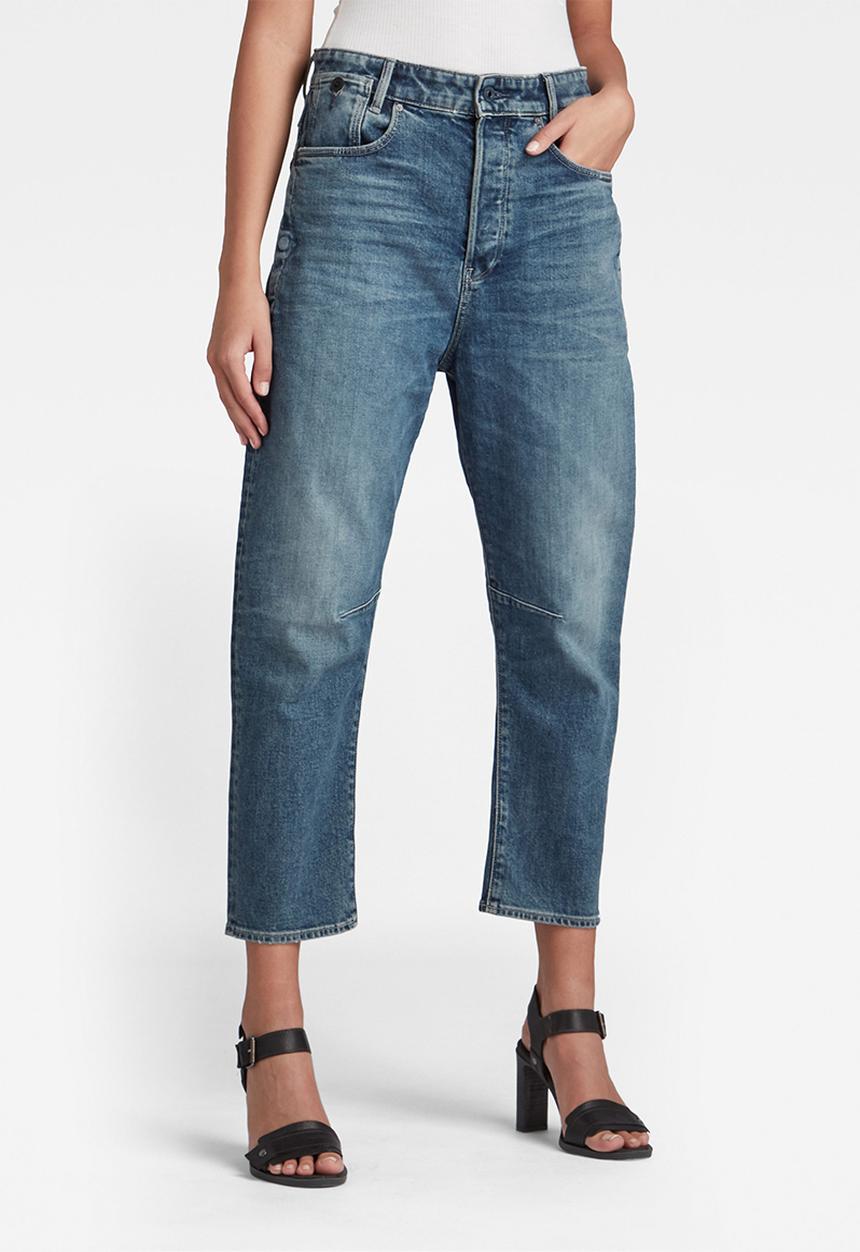 G-STAR - C-staq 3d boyfriend crop - faded cascade