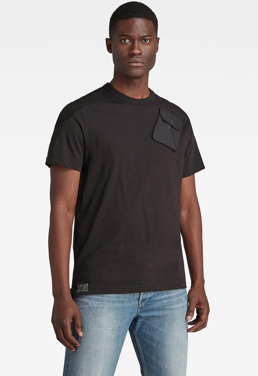 G-STAR - Military 3d woven pocket r t - dark black