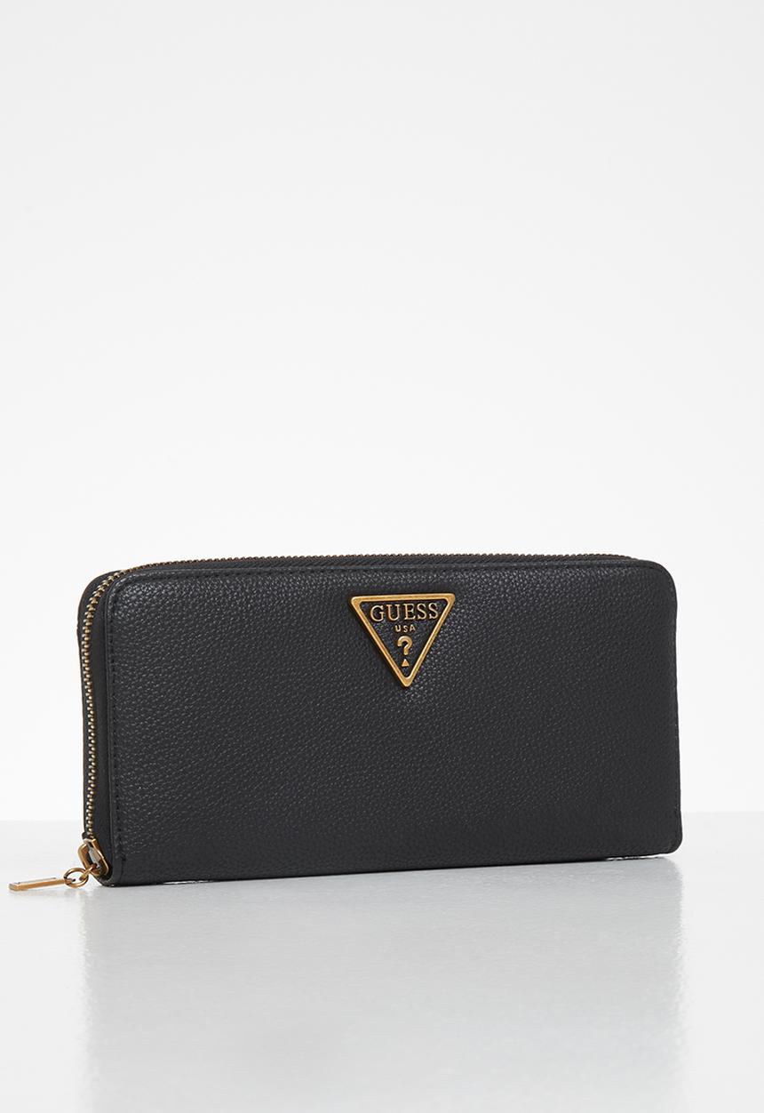GUESS - Destiny slg large zip around - black
