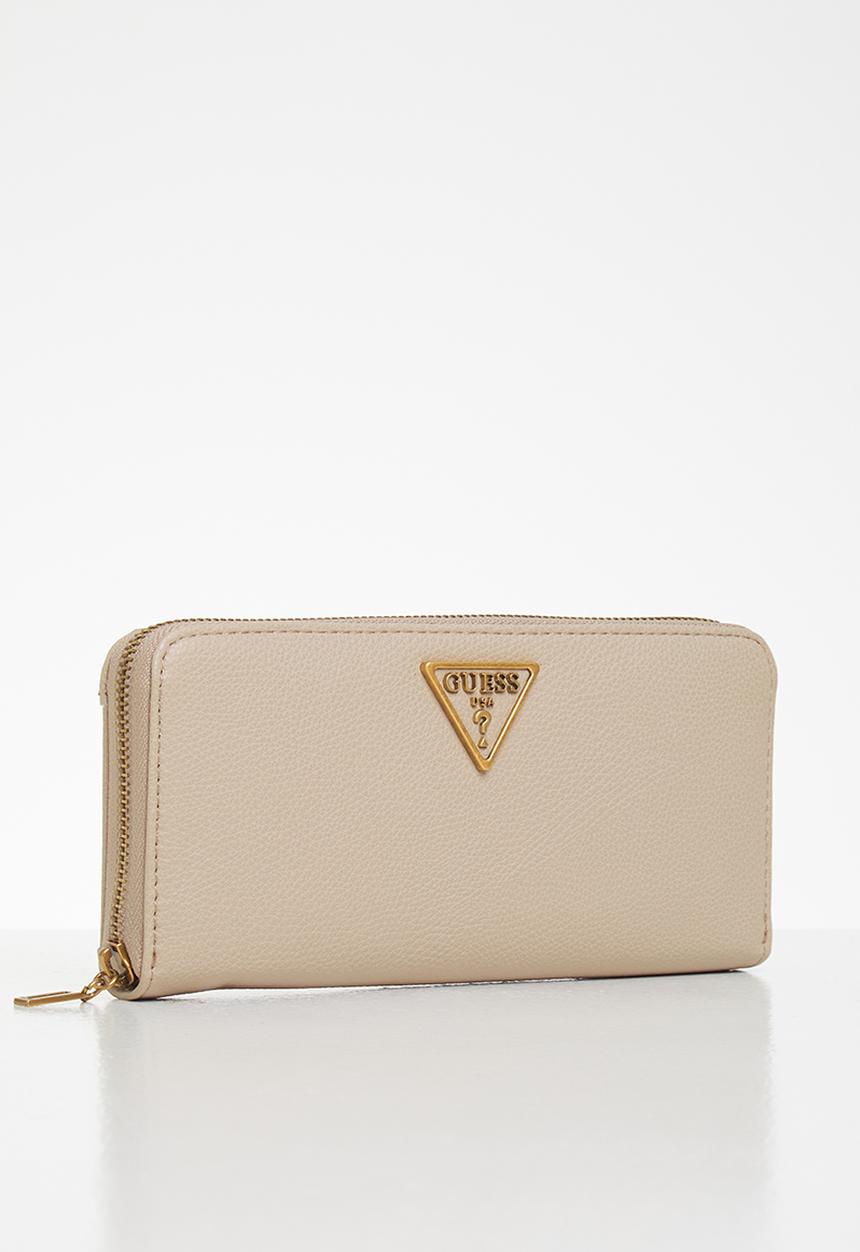 GUESS - Destiny slg large zip around - mushroom