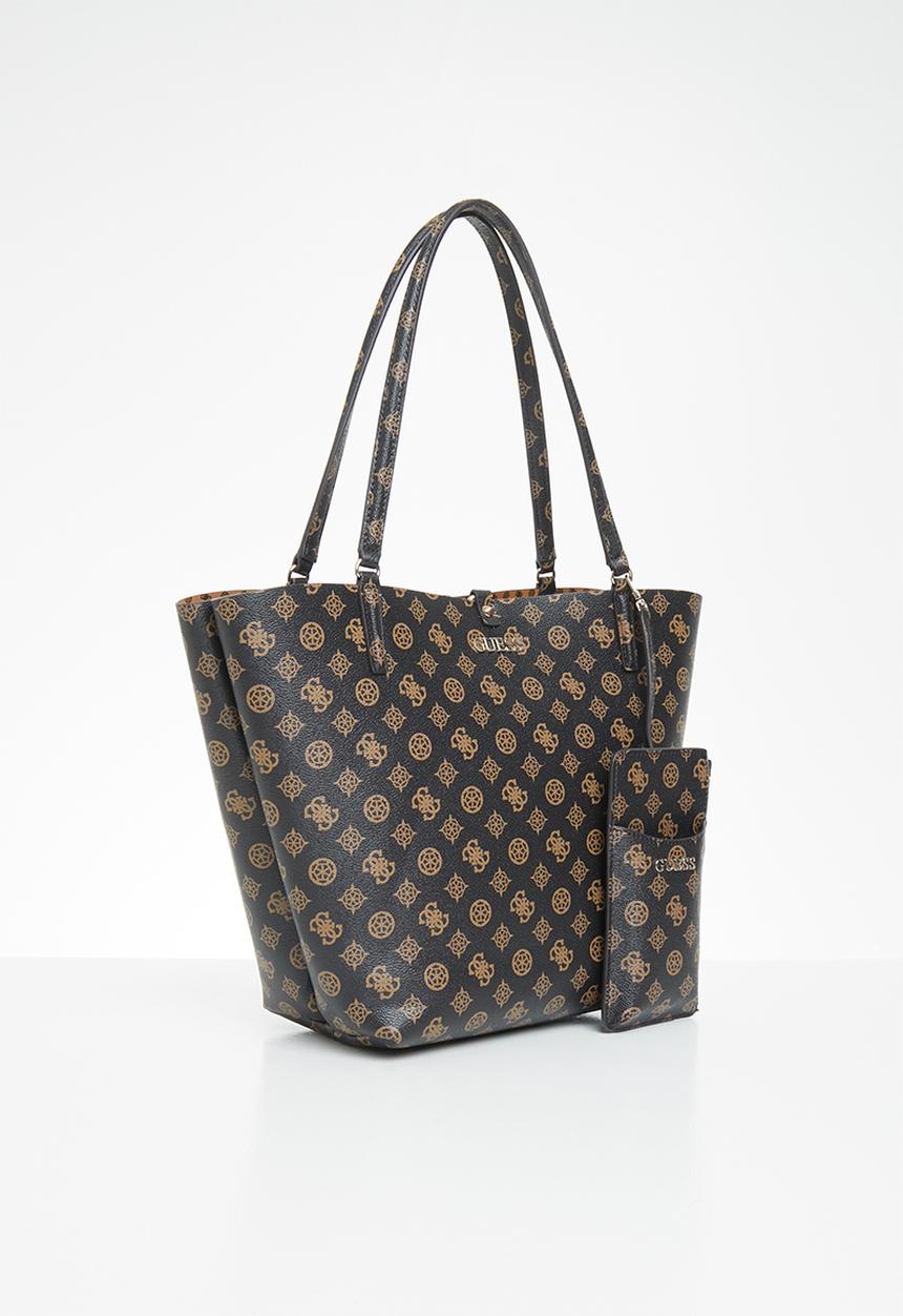 GUESS - Alby toggle tote - mocha