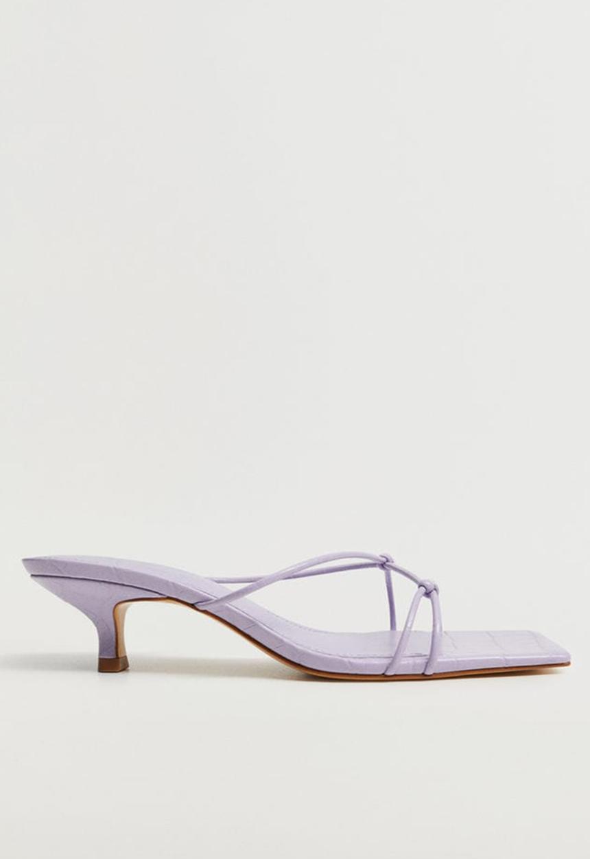 MANGO - Similar heel - light / pastel purple