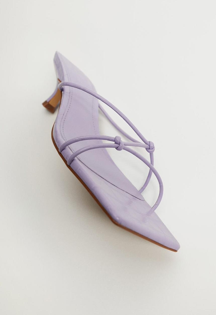 MANGO - Similar heel - light / pastel purple