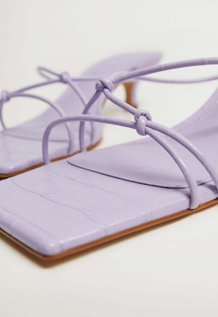 MANGO - Similar heel - light / pastel purple