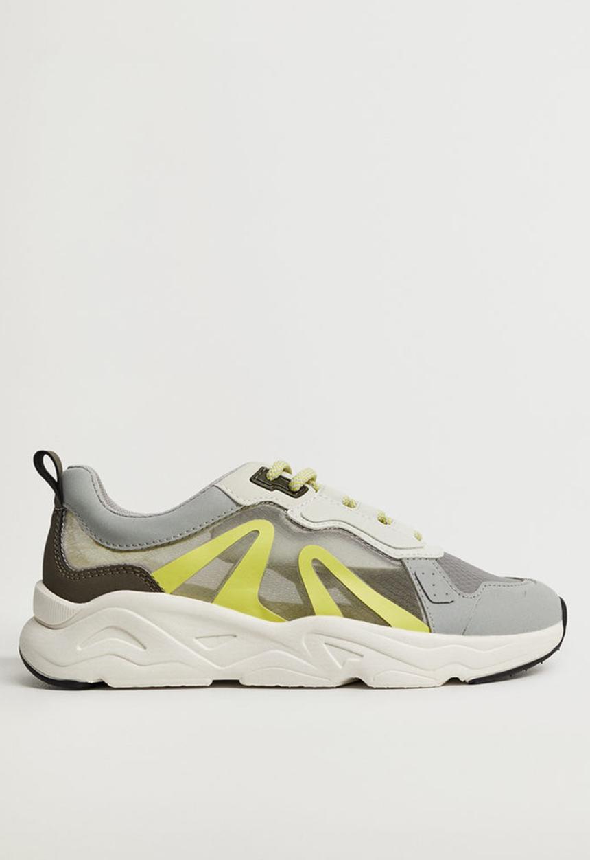 MANGO - Iola sneaker - bright green