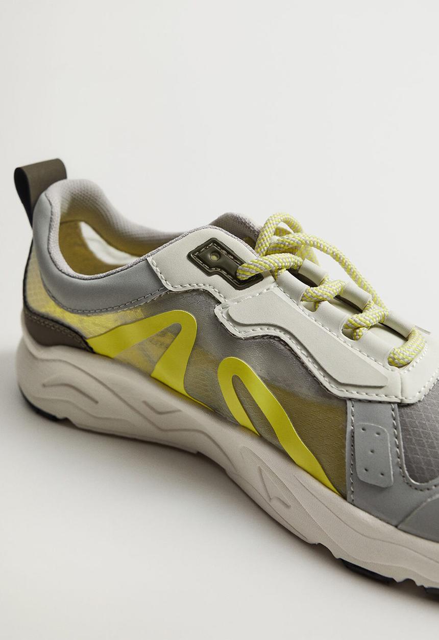 MANGO - Iola sneaker - bright green