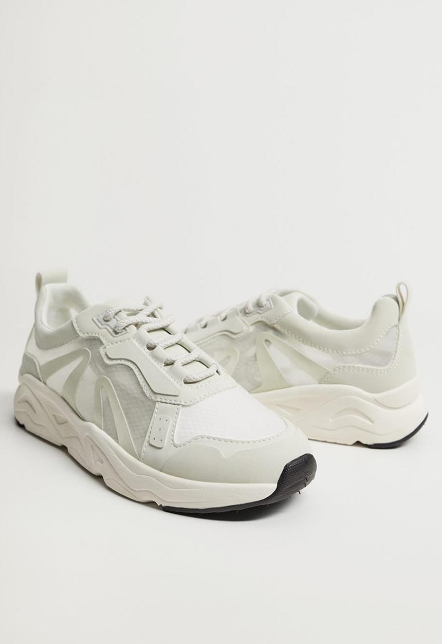 MANGO - Iola sneaker - white