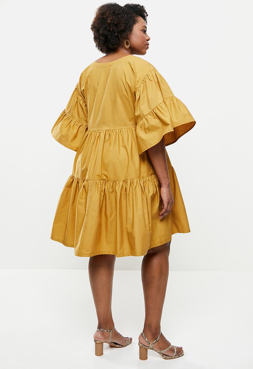 AMANDA LAIRD CHERRY - Plus Tete dress - honey