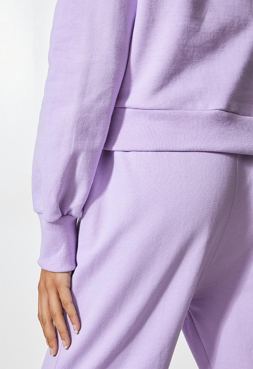 Superbalist - Crop hoodie - dusty purple