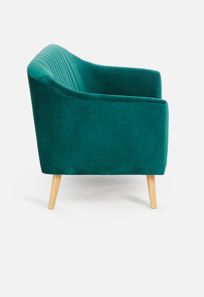 Sixth Floor - Dahlia 3 seater - green