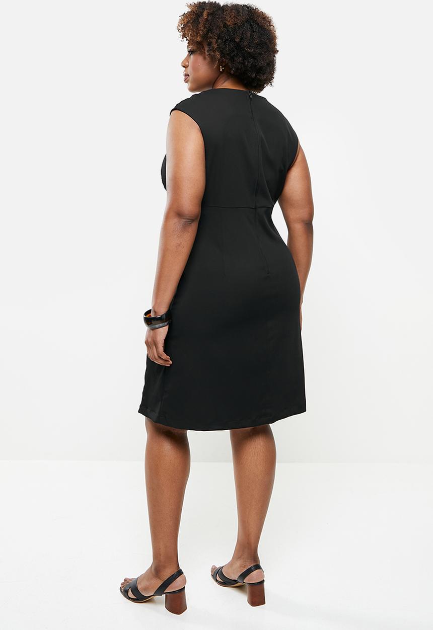 AMANDA LAIRD CHERRY - Plus mona dress - black