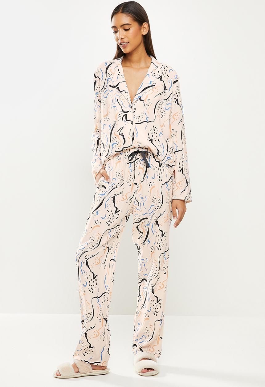 Superbalist - Sleep shirt & pants set - pink