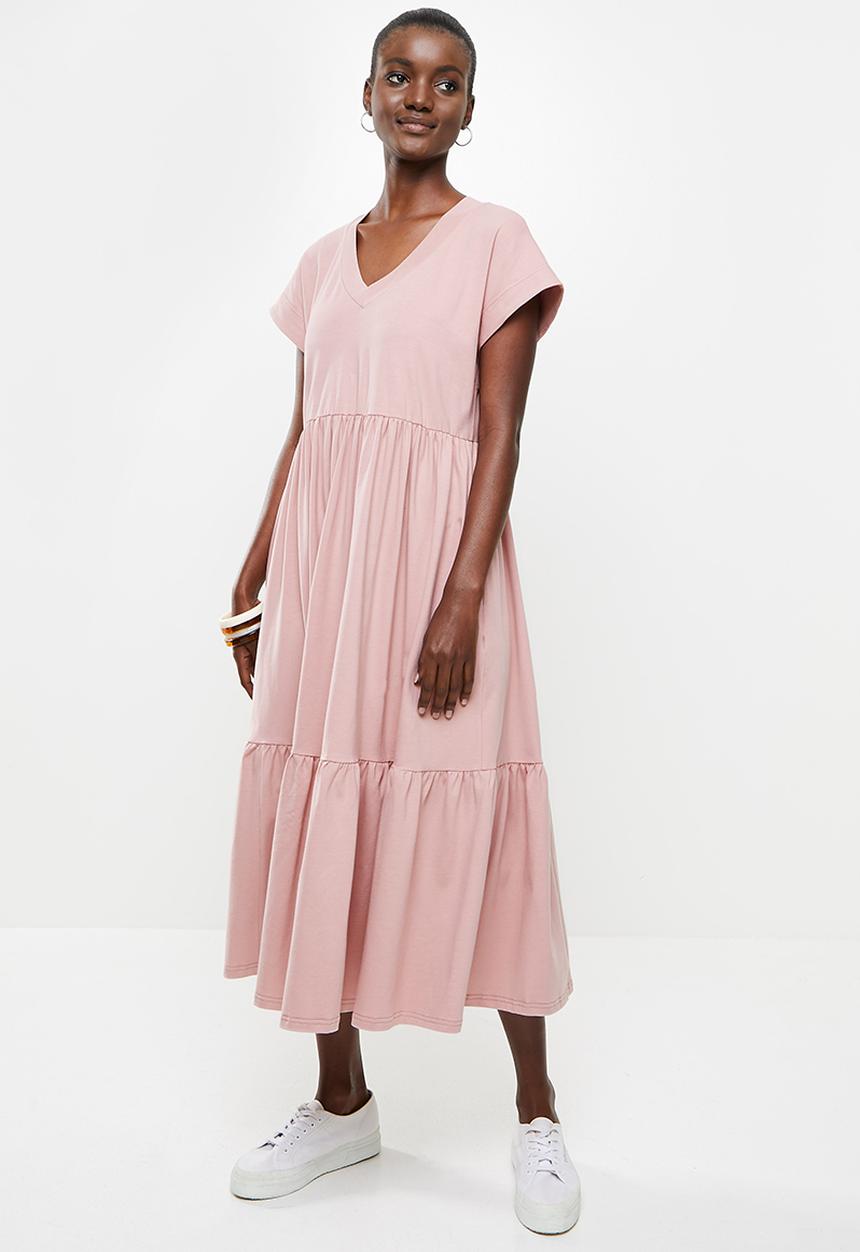 AMANDA LAIRD CHERRY - Nokwe dress - dusty pink