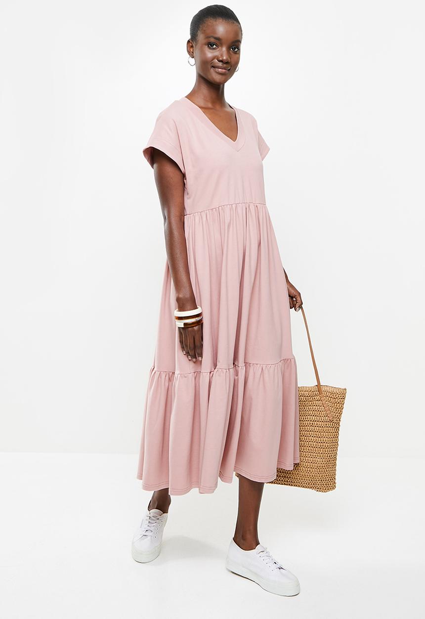 AMANDA LAIRD CHERRY - Nokwe dress - dusty pink