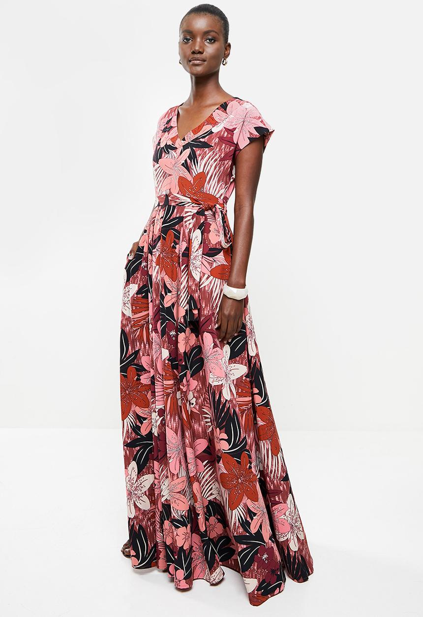 AMANDA LAIRD CHERRY - Thabitha dress - multi 