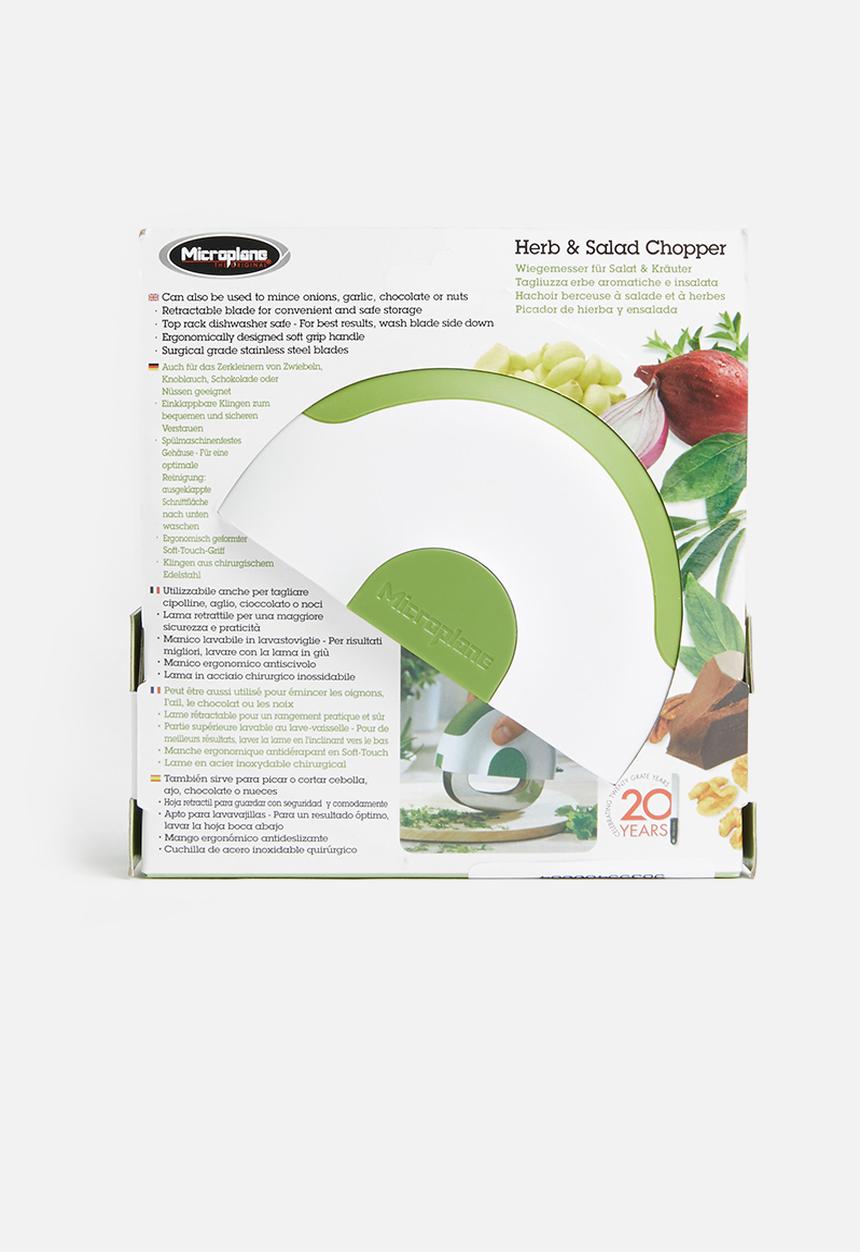 Microplane - Herb & salad chopper - green