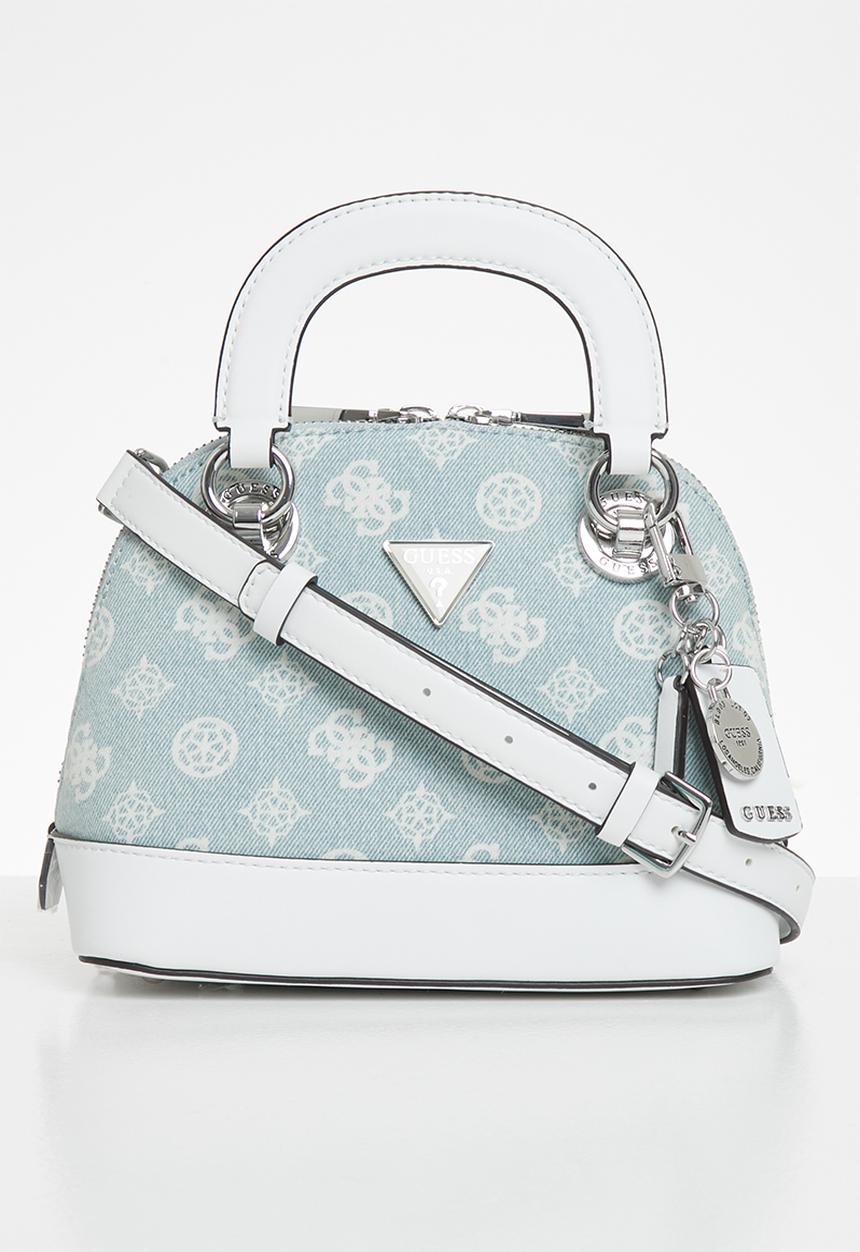 GUESS - Cessily small dome satchel - blue