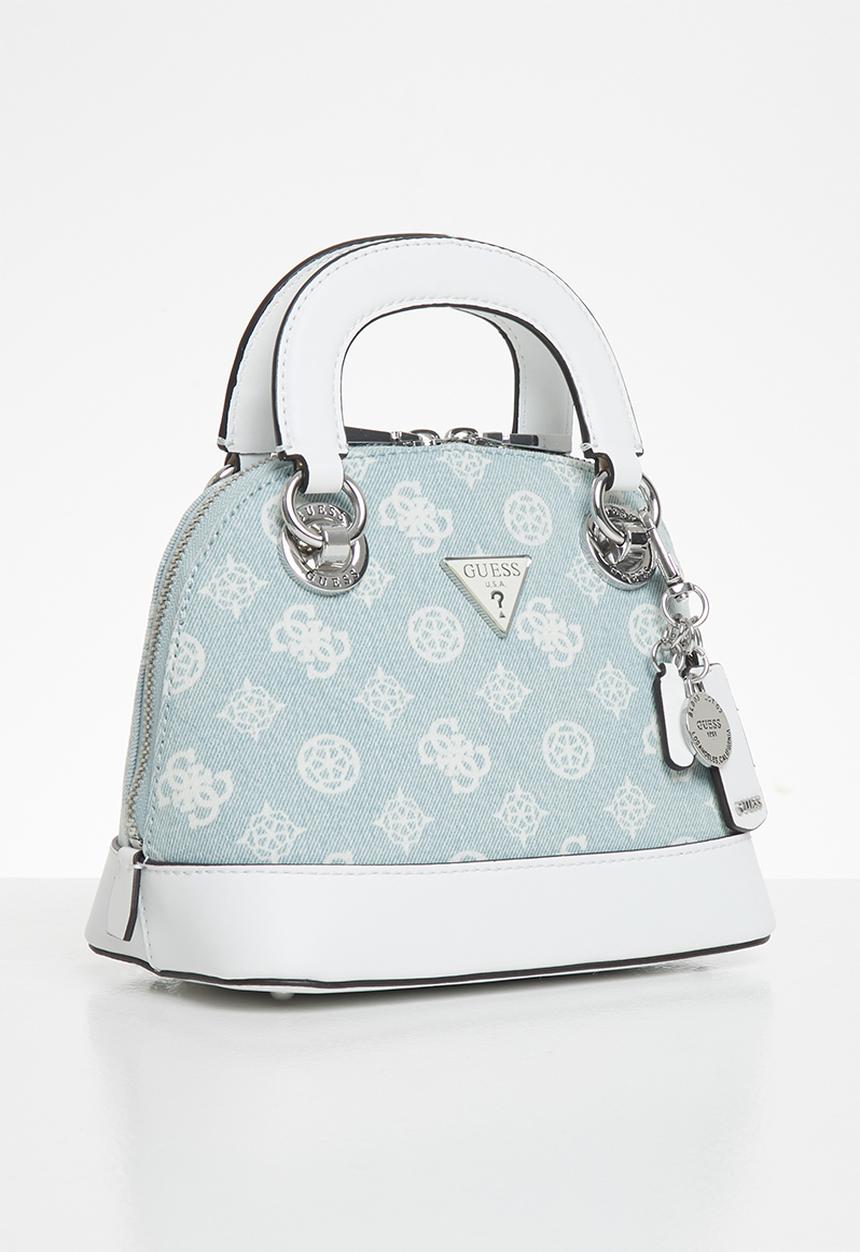 GUESS - Cessily small dome satchel - blue