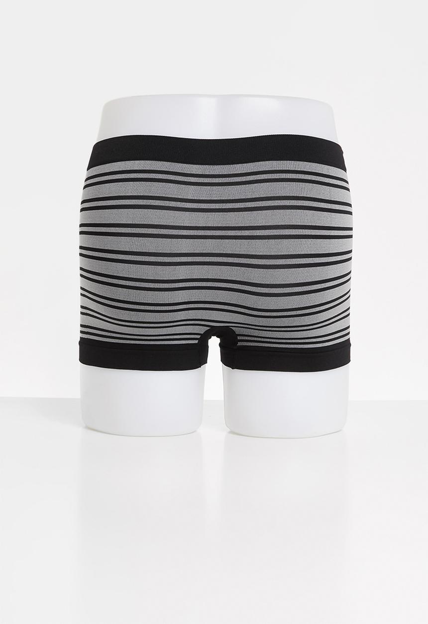 Jonathan D - Branded 2 pack briefs - grey & black