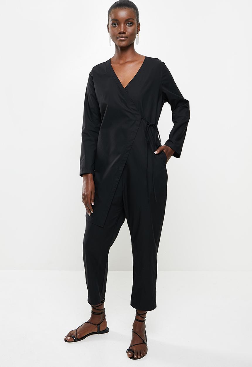 AMANDA LAIRD CHERRY - Jordaan jump-suit - black