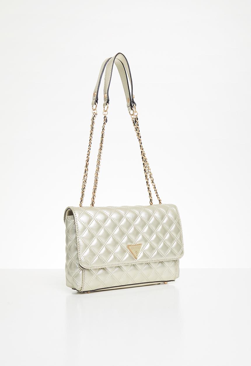 GUESS - Cessily convertible xbody flap - champagne