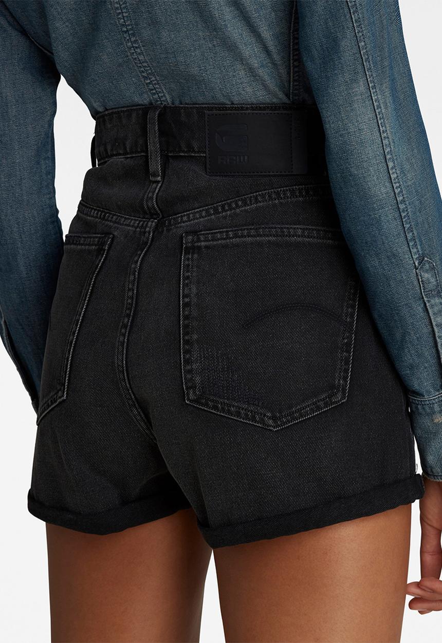 G-STAR - Tedie ultra high short - black 