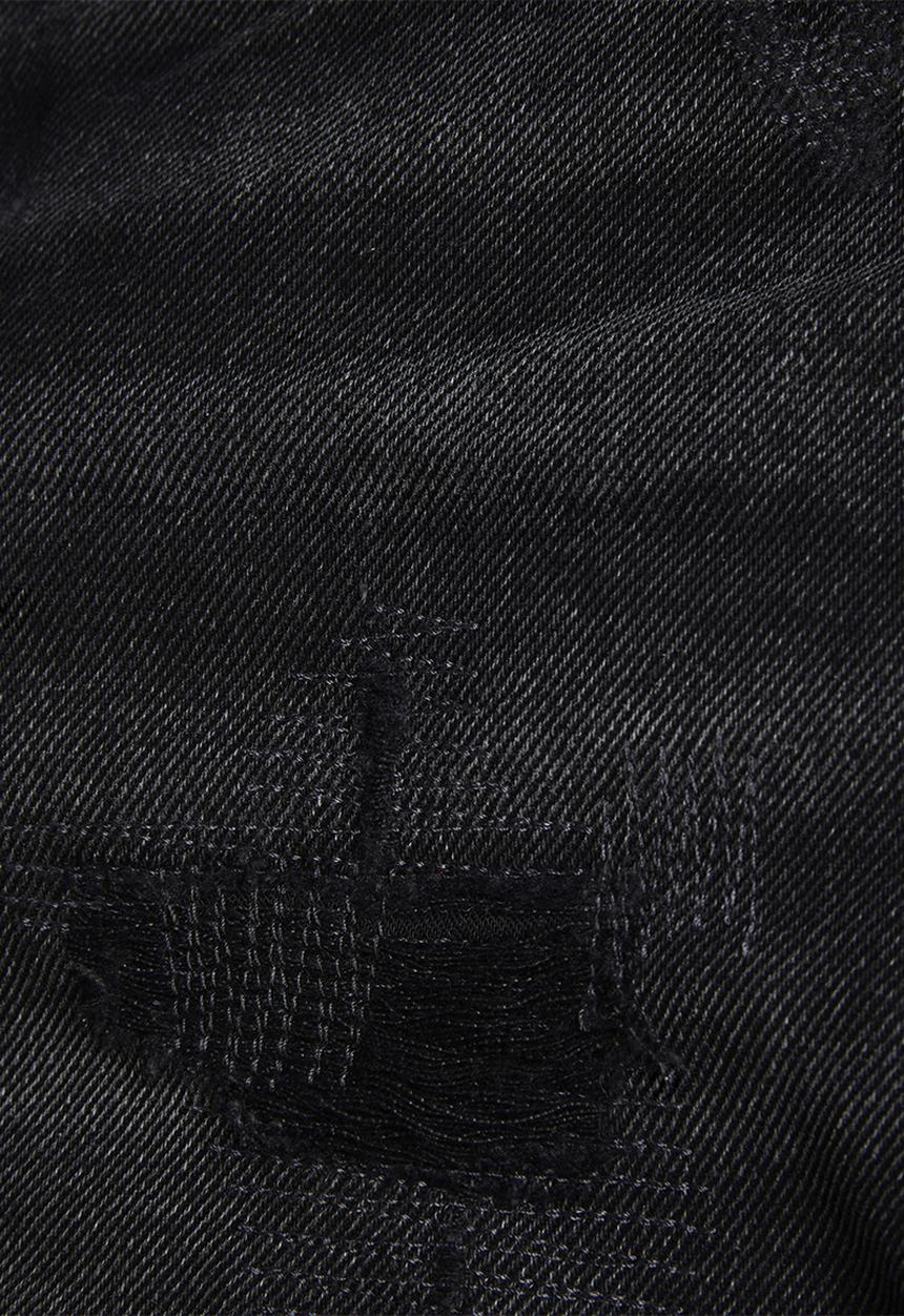G-STAR - Tedie ultra high short - black 