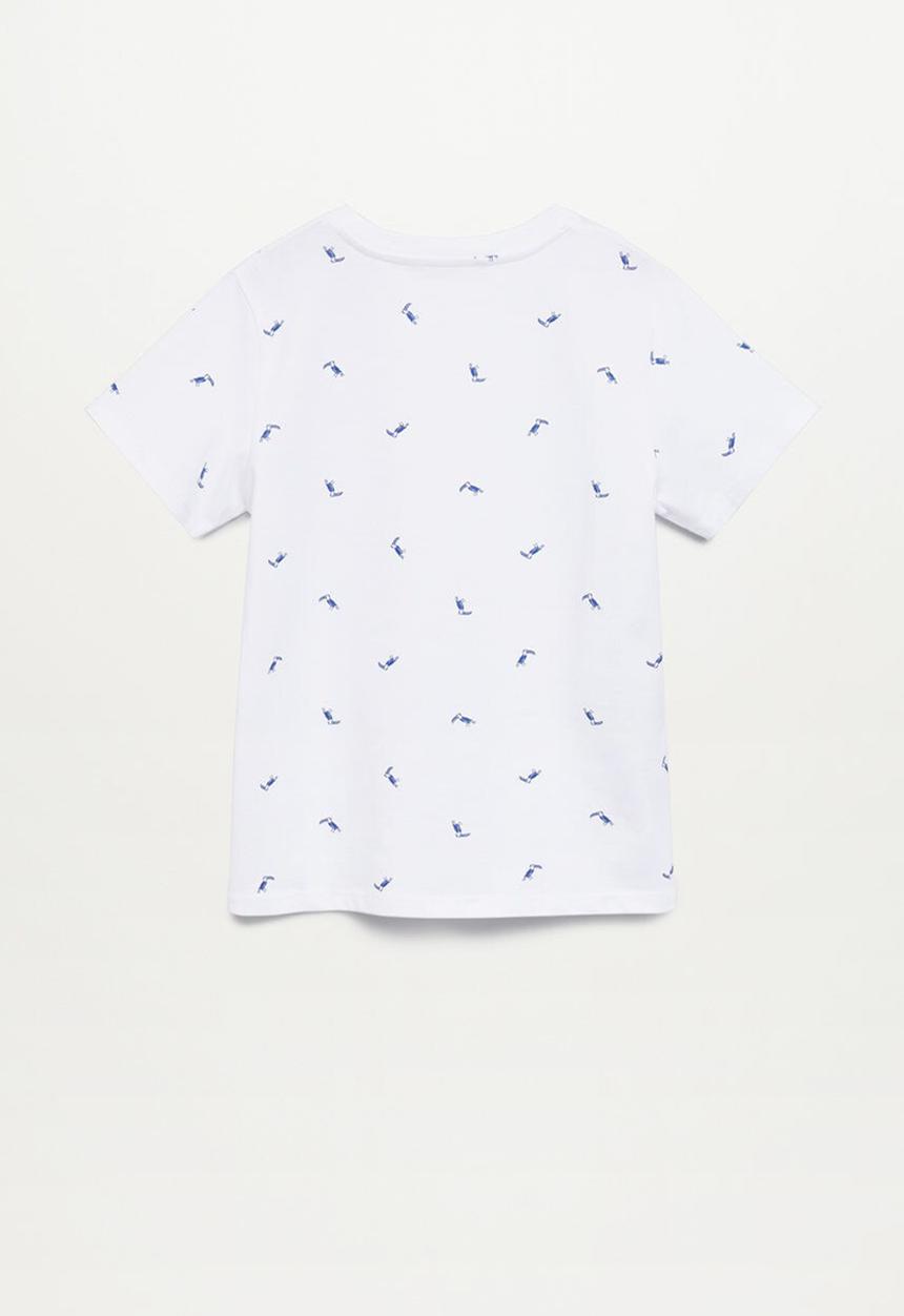 MANGO - T-shirt stamp - white