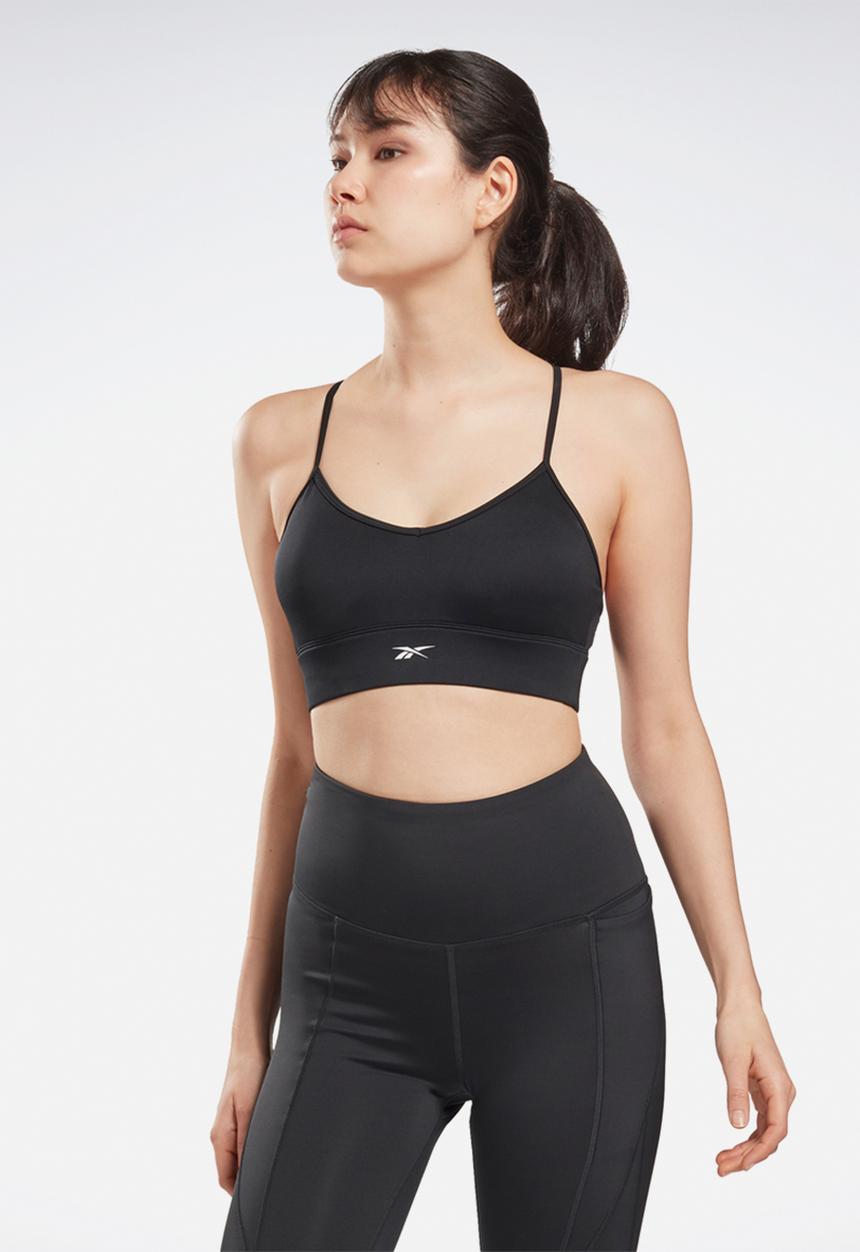 Reebok - Wor tri back padded bra - night black