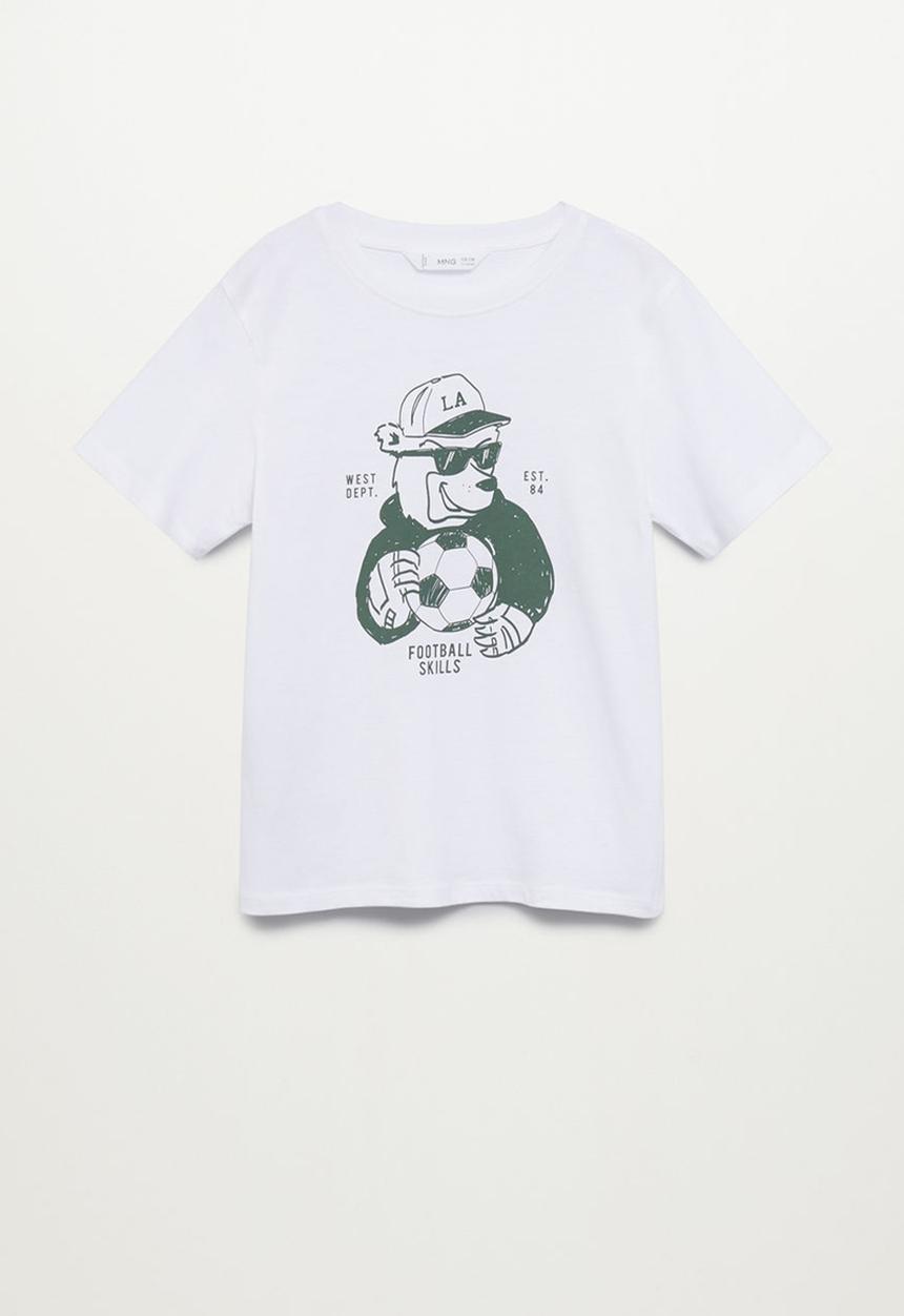 MANGO - T-shirt winner - white
