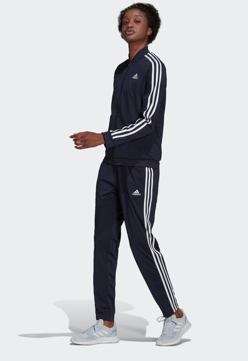 adidas Performance - 3 Stripes tracksuit - legend ink & white 
