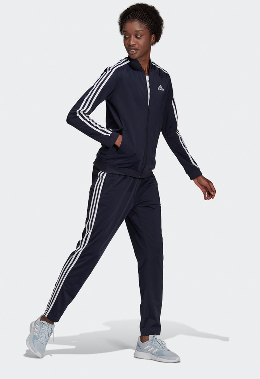 adidas Performance - 3 Stripes tracksuit - legend ink & white 