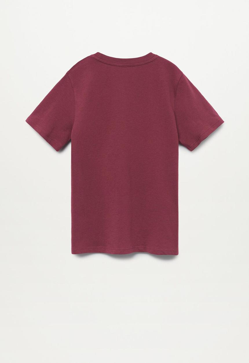 MANGO - T-shirt winner - dark red